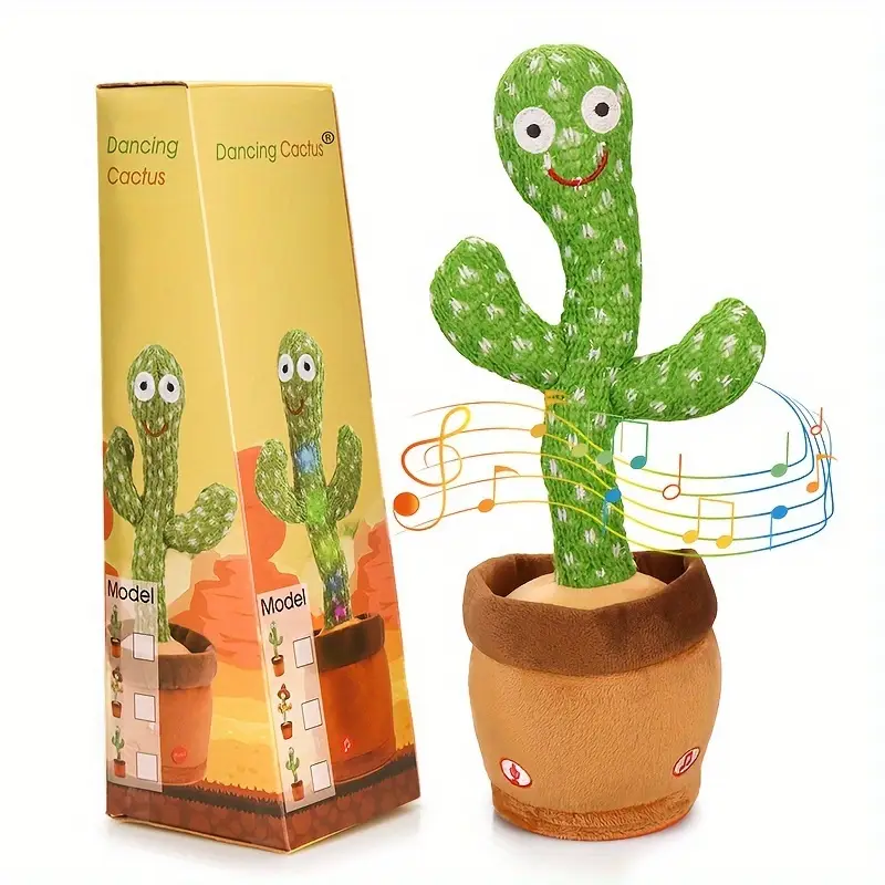Dancing Cactus Singing Plush Toy