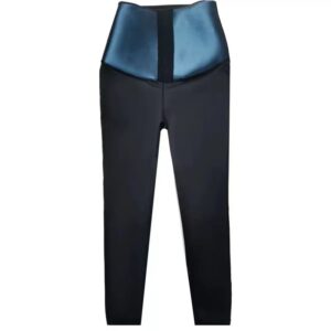 European and American breasted abdominal compression sweatpants, cropped pants, waist cinching yoga pants - Image 7