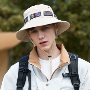 Western cowboy hat women's summer large brim Japanese fisherman hat sun protection sunshade outdoor seaside travel mountaineering hat men - Image 8