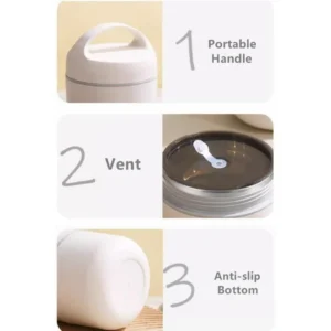1240ML/1590ML Large Capacity Stainless Steel 304 Lunch Box Leak-Proof Multi layer Thermal Bento Box Adult Student Food Container - Image 4