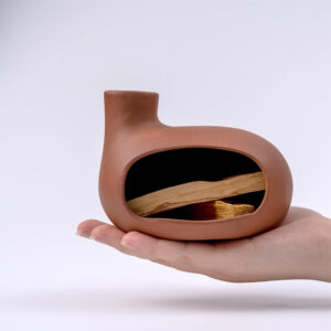 Ceramic Incense Burner with Palo Santo and Sage for Aromatherapy - Image 7