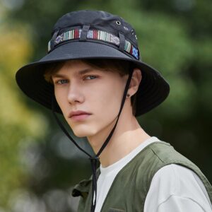 Western cowboy hat women's summer large brim Japanese fisherman hat sun protection sunshade outdoor seaside travel mountaineering hat men - Image 7
