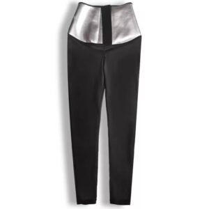 European and American breasted abdominal compression sweatpants, cropped pants, waist cinching yoga pants - Image 6