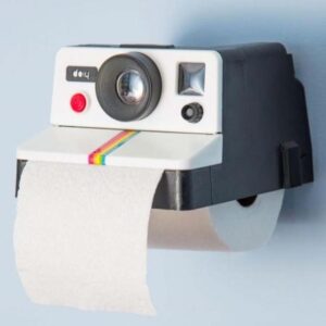 Vintage cute camera tissue holder toilet roll paper box tissue drawer household tissue box drawer - Image 3