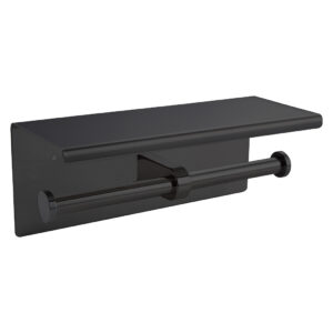 Toilet Paper Holder Double Roll Stainless - Image 1