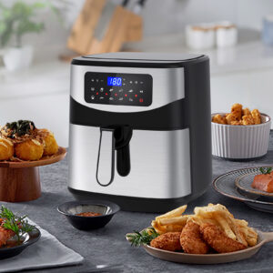 Kitchen Couture Digital 12L Air Fryer - Silver - Image 5