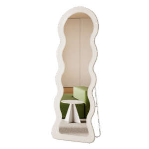 Flannel Wavy Framed Full Length Mirror - Image 9
