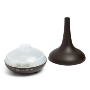 Milano Decor Ultrasonic Aroma Diffuser - Dark Wood Grain Color - Image 3