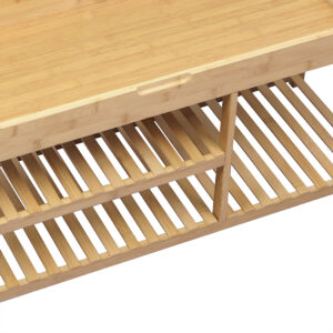Levede Bamboo Shoe Rack Bench Entryway Seat - Image 6