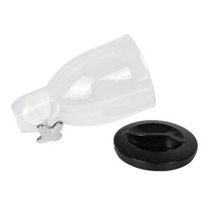 TOQUE Double Cereal Dispenser Dry Food Black - Image 7