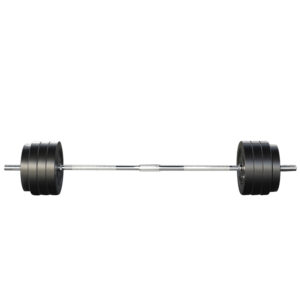Everfit 78kg Barbell Set Weight Plates Bar Lifting Bench 168cm - Image 3