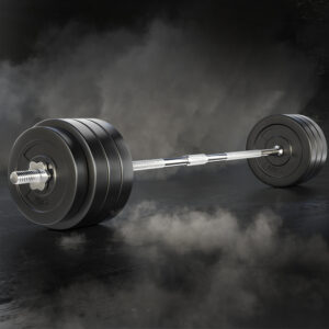 Everfit 78kg Barbell Set Weight Plates Bar Lifting Bench 168cm - Image 7