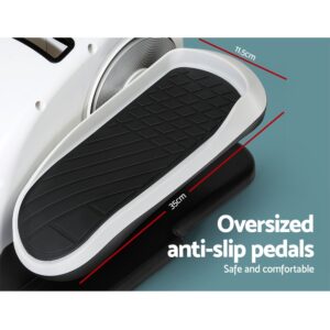Everfit Pedal Exerciser Mini Exercise Bike Cross Trainer Under Desk Bike - Image 3