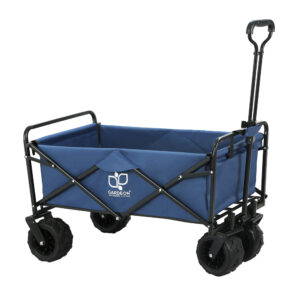 Gardeon Garden Cart Folding 120kg Trolley Camping Wagon Barrow Outdoor Beach - Image 1
