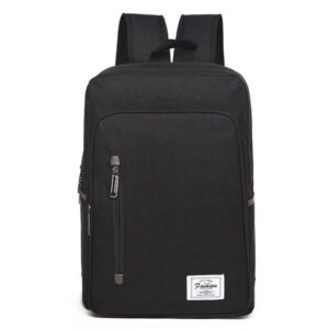 Versatile Oxford Laptop Backpack - Fits 15.6 Macbook Samsung Sony Dell Alienware Chuwi Asus Hp - Black - Image 10