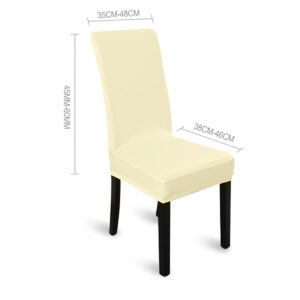 4x Stretch Elastic Chair Covers Dining - Image 3