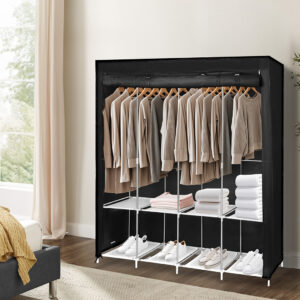 Levede Portable Closet Wardrobe Organizers 166CM - Image 9