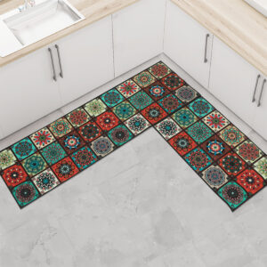 Marlow 2x Kitchen Mat Floor Rugs Area 45x150cm - Image 8