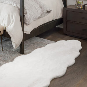 Marlow Floor Rug Area Rugs Cloud Fluffy 60X160cm White - Image 7