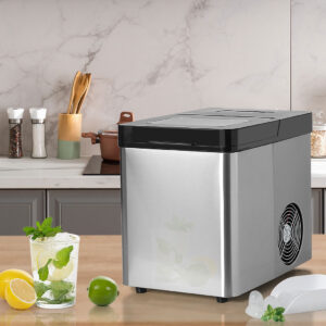 Spector Ice Maker Commercial 2.1L Portable Silver - Image 8
