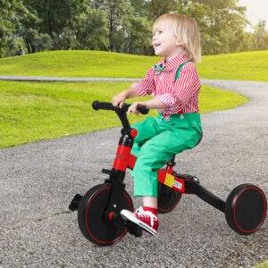 BoPeep 3in1 Kids Tricycle Toddler Balance - Image 8