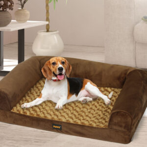 PaWz Pet Bed Sofa Dog Beds Bedding Soft M - Image 8
