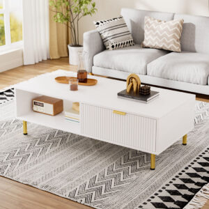 Levede 110cm Coffee Table - Image 7