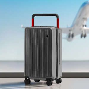 Slimbridge 20" Luggage Wide Handle TSA Lock Grey - Image 7