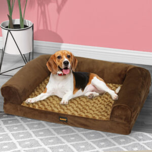 PaWz Pet Bed Sofa Dog Beds Bedding Soft M - Image 7