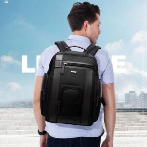 Waterproof Anti-Theft Outdoor Shoulder Bag With Usb Port - Large Capacity - Black - Image 8