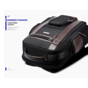 Waterproof Anti-Theft Outdoor Shoulder Bag With Usb Port - Large Capacity - Black - Image 9