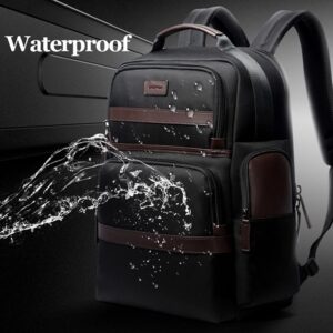Waterproof Anti-Theft Usb Shoulder Bag - Large Capacity - 28X19X42Cm - Black - Image 5