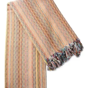 Set of 4 Turkish Beach Towel Colorful Series 39" X 71" 100% Salmon - Image 8