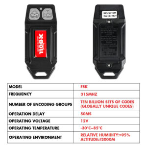 X-BULL 12V Winch Remote Control Twin Handset Easy to Install Upgrade Remotes - Image 6
