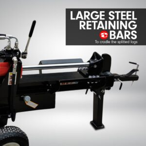 Yukon 18 Ton Petrol Log Splitter Wood Cutter Hydraulic Ram Wood Cutter Firewood Chopper Axe Wedge - Image 3