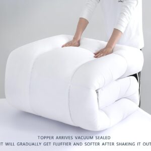 Luxurious Extra Thick 1000GSM Mattress Topper-Super King size - Image 3