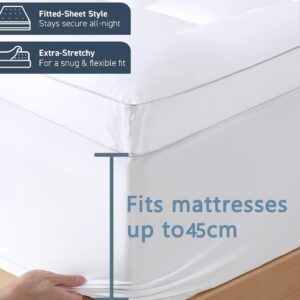 Luxurious Extra Thick 1000GSM Mattress Topper-Super King size - Image 5