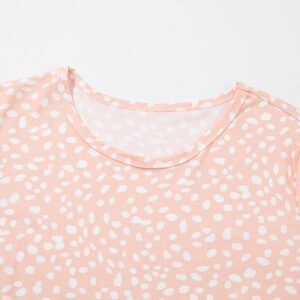 Pink Cheetah Print Tiered Ruffled Plus Size Dress - 2X - Image 4