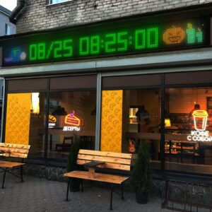 Programmable LED Matrix Panel Flexible Screen IP65 with APP Control 192*1762mm - Image 4