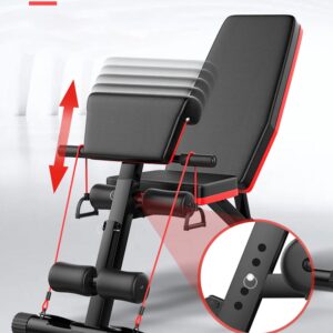 Adjustable FID Ab Abdominal Weight Press Bench Fitness Incline Sit up Gym Flat - Image 2