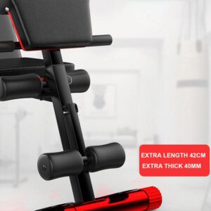 Adjustable FID Ab Abdominal Weight Press Bench Fitness Incline Sit up Gym Flat - Image 4