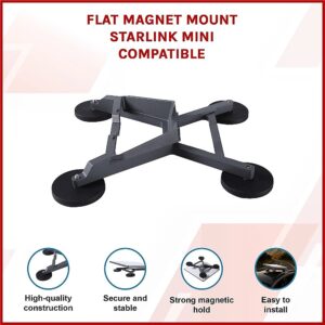 Flat Magnet Mount Starlink Mini Compatible - Image 3