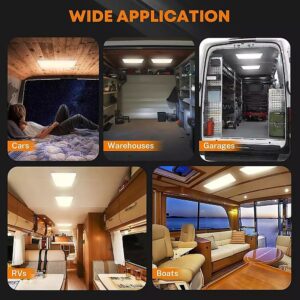 RV Caravan Interior LED Ceiling Light - Image 4