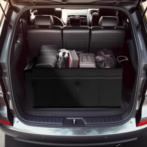 Grey Car Trunk Storage Box - Foldable Organizer - Image 4
