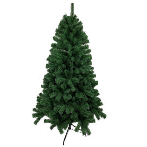 3-piece Lush Artificial Christmas Tree - Premium Green PVC Holiday Pine with Stand( 60 -50T)