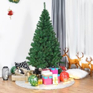 Lush Artificial Christmas Tree - Premium Green PVC Holiday Pine with Stand(120-240T) - Image 3