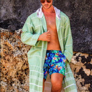 Personalized Hooded Bathrobe Ares - Image 3