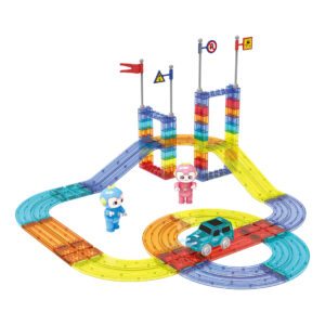 Kids Magnetic Tiles Blocks - Image 1