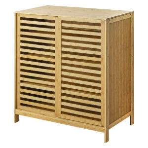 Levede Bamboo Storage Cabinet Freestanding Natural - Image 1