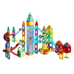 Kids Magnetic Tiles Blocks Dinosaur - Image 1